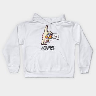 Kids Birthday Shirt | Unicorn Handstand Gift Contortionist Kids Hoodie